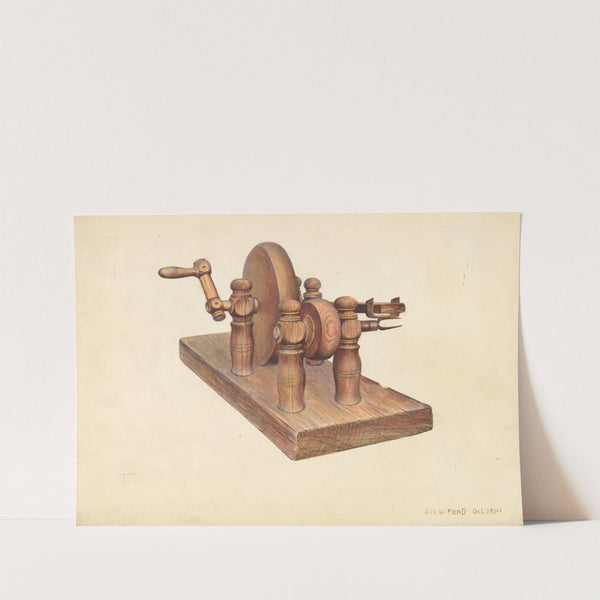 Apple Peeler by Samuel W. Ford