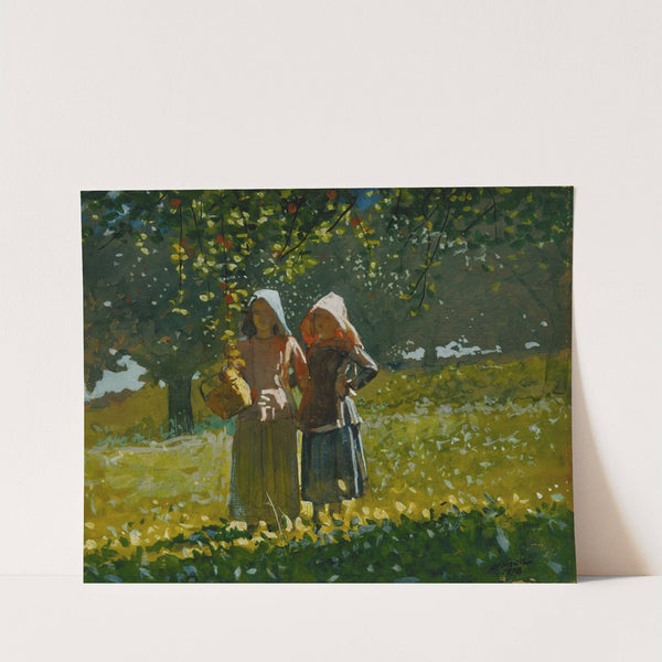 Apple Picking by Winslow Homer
