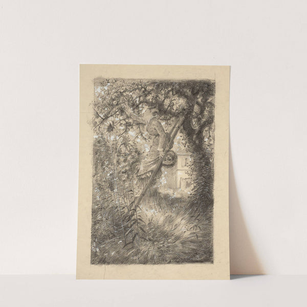 Apple picking by Marie Bracquemond