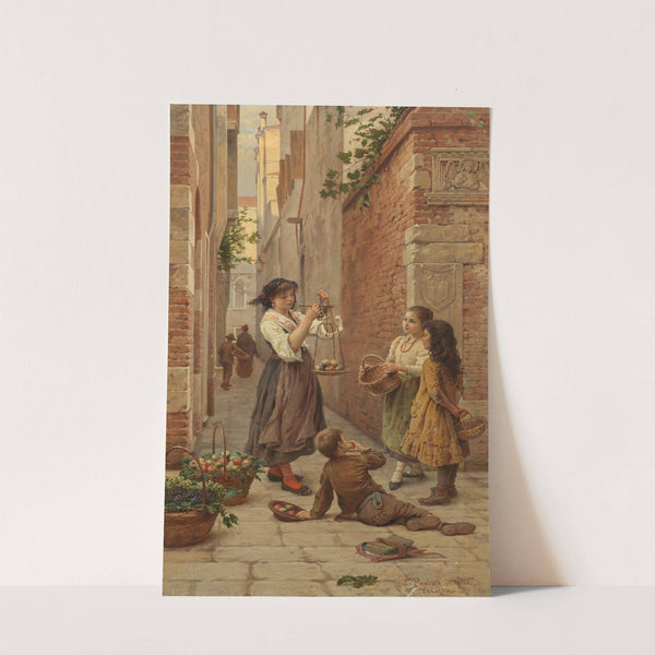 Apple sellers by Antonio Ermolao Paoletti