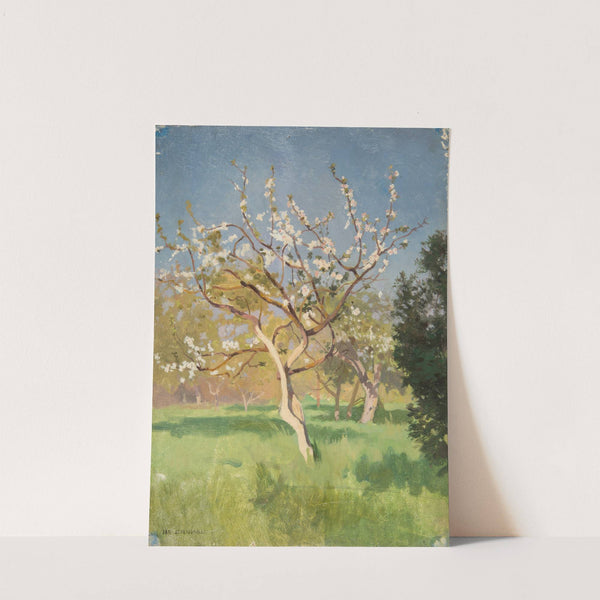 Apple-Tree in Blossom by Jan Stanislawski