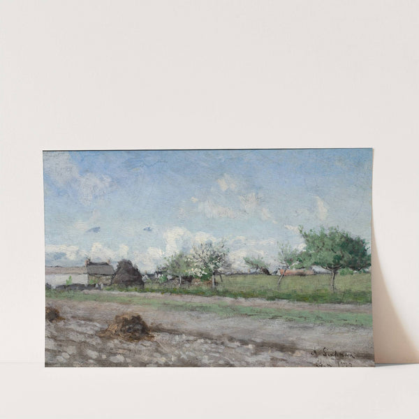 Apple Tree in Flower. Motif from Barbizon by Axel Lindman