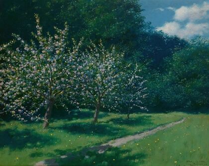 Apple-Trees in Bloom