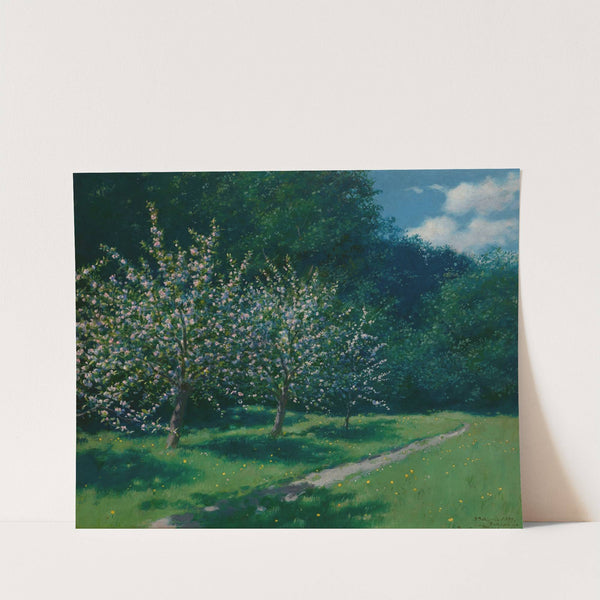 Apple-Trees in Bloom (1899) by Stanisław Witkiewicz