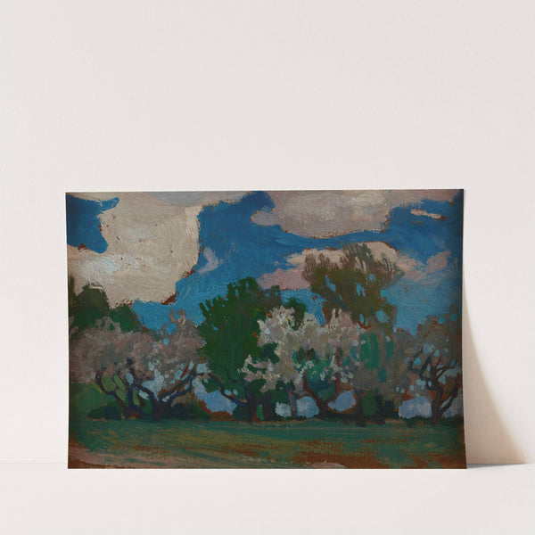 Apple-Trees in Blossom by Jan Stanislawski