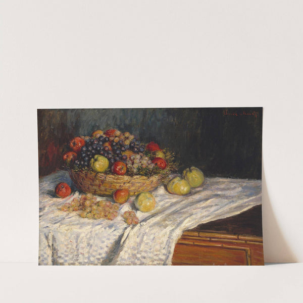 Apples and Grapes (1879-1880) by Claude Monet