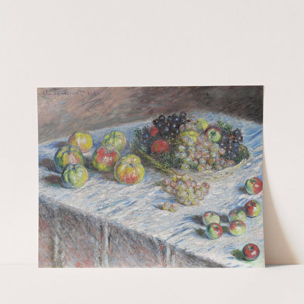Apples and Grapes (1880) by Claude Monet