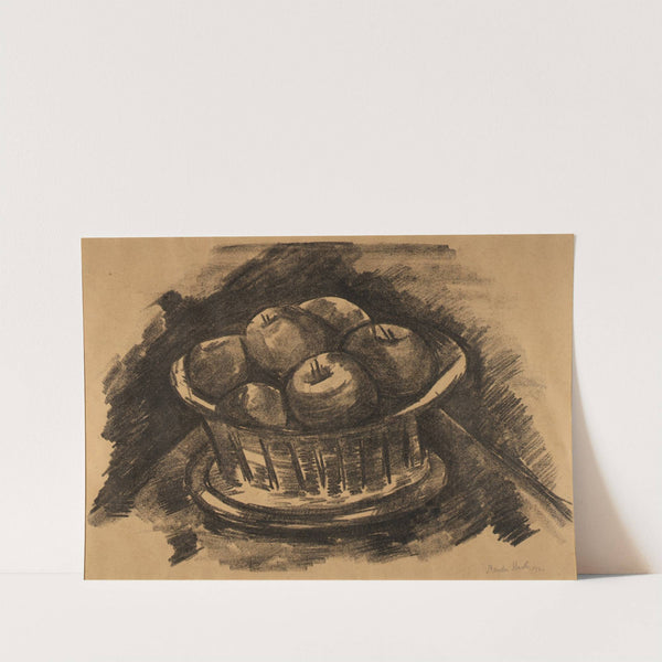Apples in Basket (1923) by Marsden Hartley