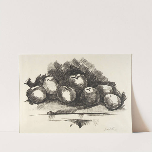 Apples on Table (1923) by Marsden Hartley
