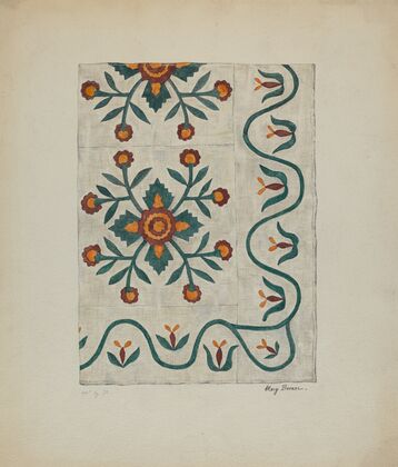 Applique Bedspread