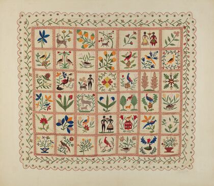Applique Bedspread