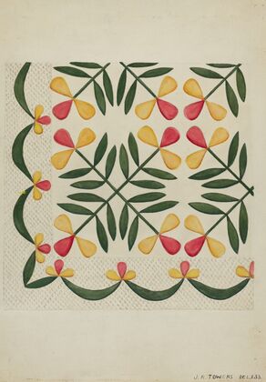 Applique Coverlet