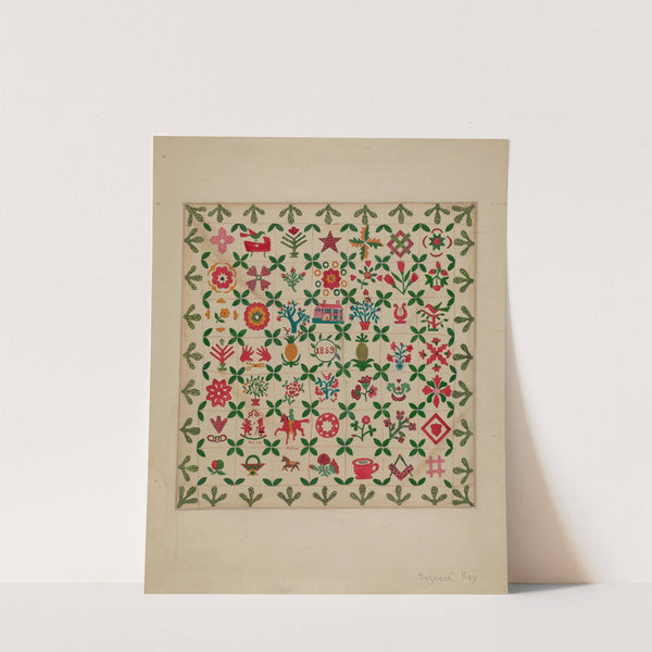 Applique Quilt by Suzanne Roy