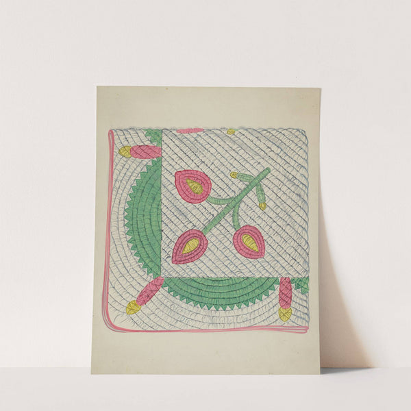 Applique Quilt by American 20th Century