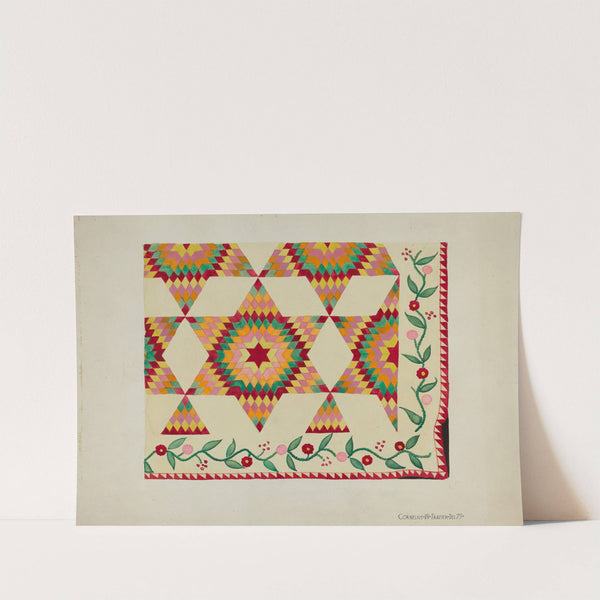 Applique Quilt by Cornelius Frazier