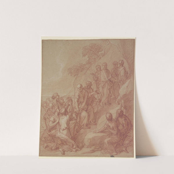 Appointing of the apostles by François-Alexandre Verdier