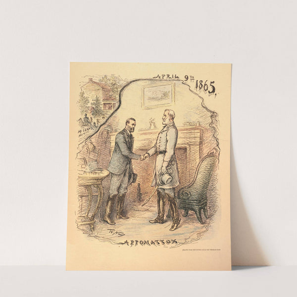 Appomattox, April 9th, 1865 (1893) by Thomas Nast