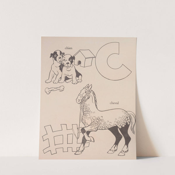 Apprenons à lire Pl.05 (1935) by Gaston Marechaux