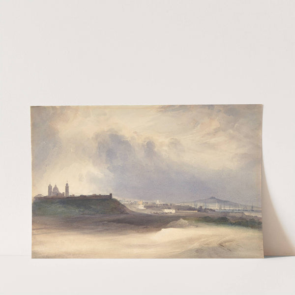 Approach to Montevideo, Uruguay by Conrad Martens