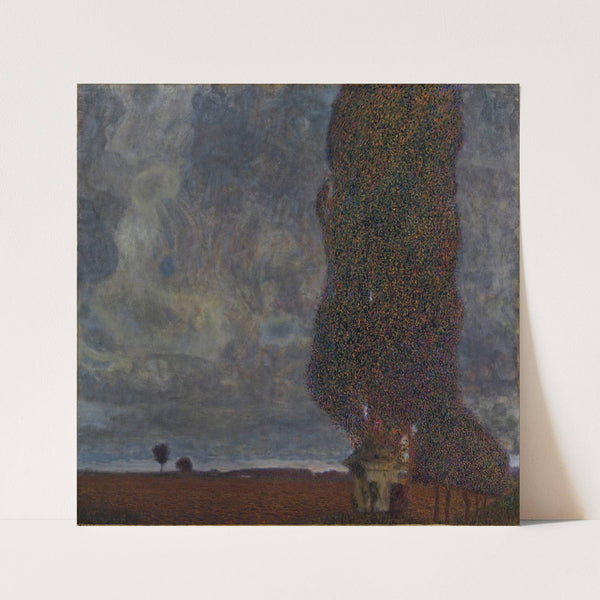 Approaching Thunderstorm (The Large Poplar II) (1903) by Gustav Klimt