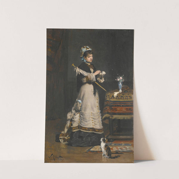 Après la visite by Victor Gabriel Gilbert