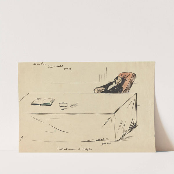 Apres l’attentat, Juin ’97 (1897) by Jean-Louis Forain