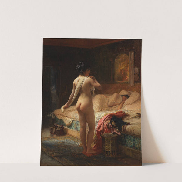 Après le bain (1882) by Frederick Arthur Bridgman