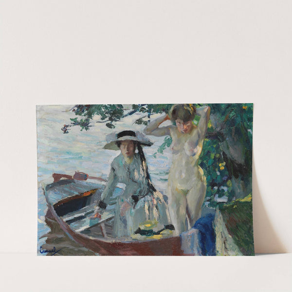 Après le bain (1911-12) by Edward Cucuel