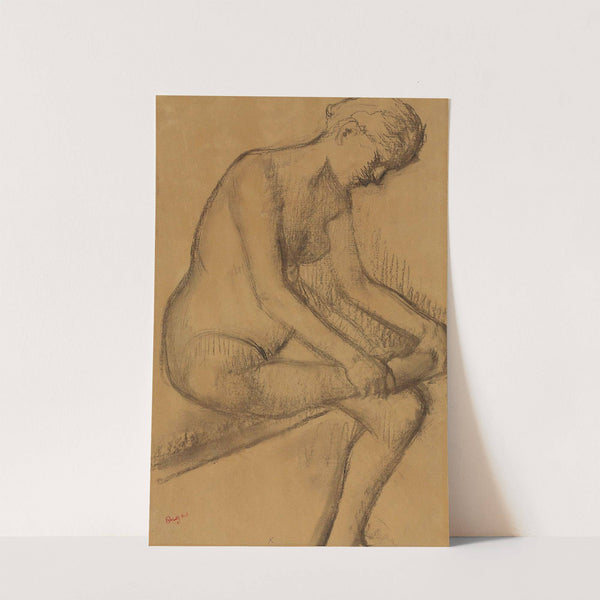Après le bain (circa 1896) by Edgar Degas