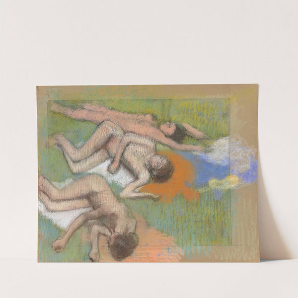 Après le bain, trois femmes nues (circa 1890-1895) by Edgar Degas