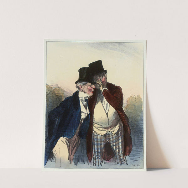 Après le café by Paul Gavarni