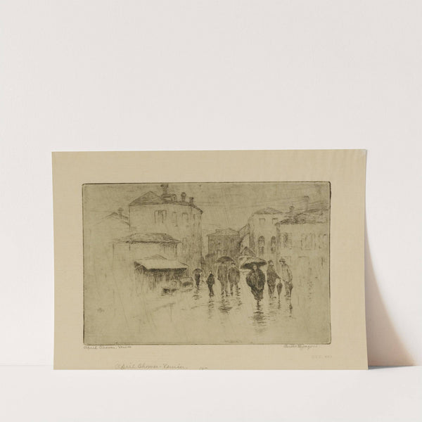 April Shower, Venice by Bertha Jaques