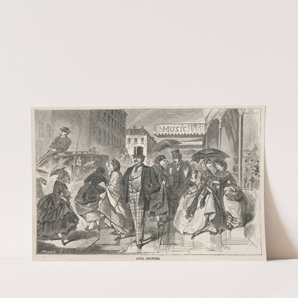 April Showers (1859) by Winslow Homer