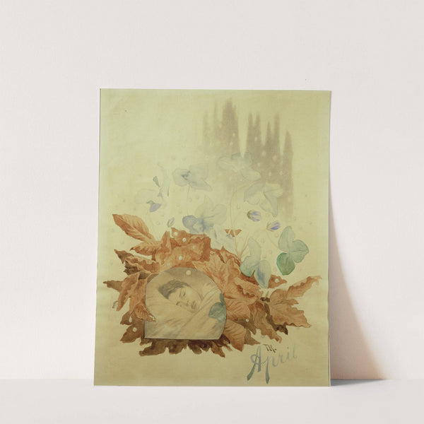 April by Theodor Kittelsen