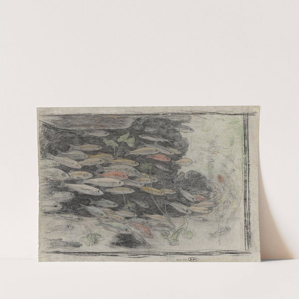 Aquarium met goudwinden by Gerrit Willem Dijsselhof