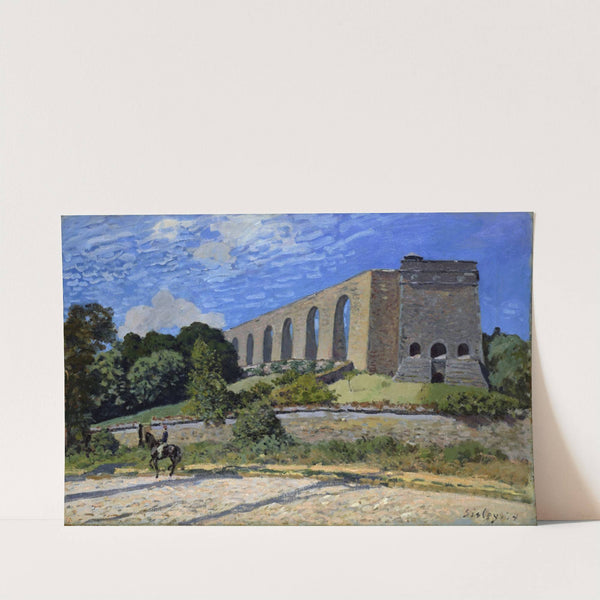 Aqueduct at Marly by Alfred Sisley