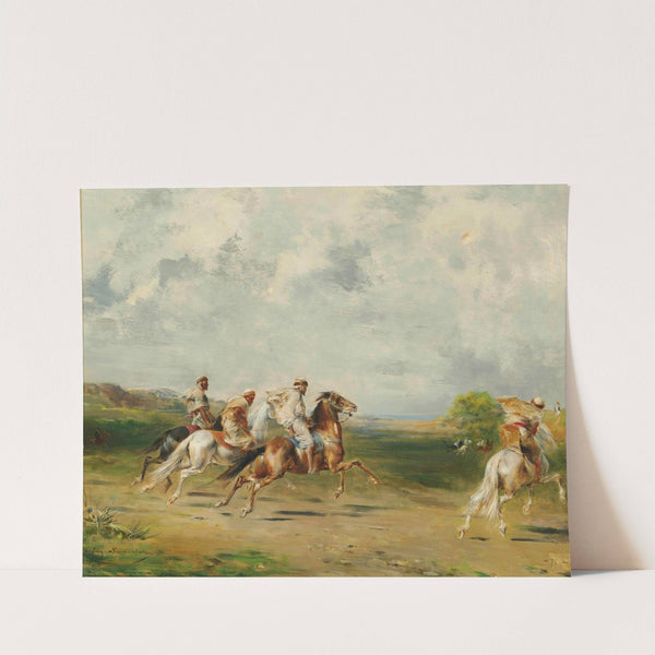 Arab Horsemen (1875) by Eugène Fromentin