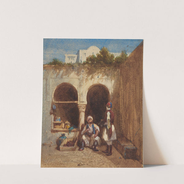 Arab Market by Louis Tesson