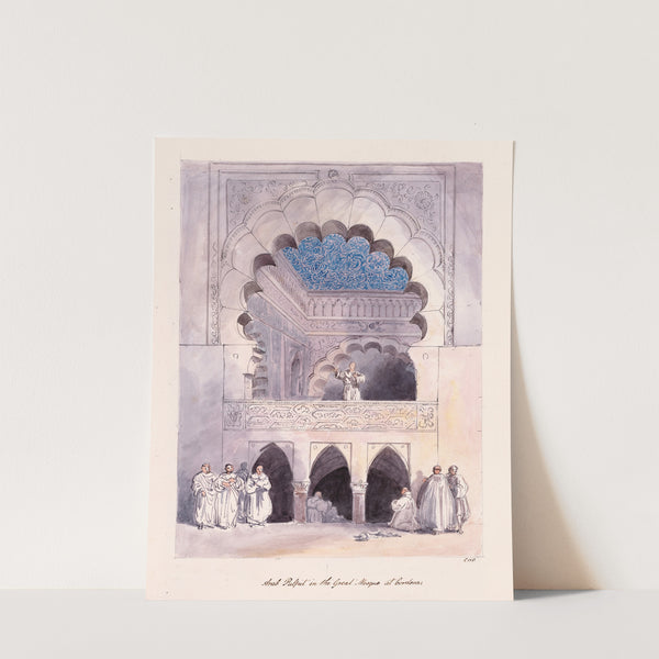 Arab Pulpit in the Great Mosque at Cordova by Charles Hamilton Smith