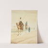 Arab travellers on an Egyptian road (1882) by Carl Haag