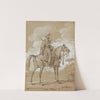 Arab warrior on horseback by Carle Vernet
