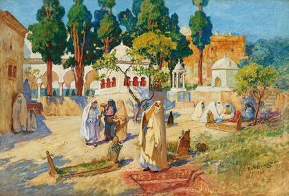 Arab Women’s Day in the Cemetery, Bou-Kobrine