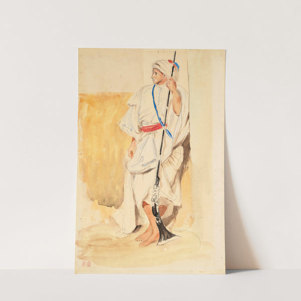 Arabe debout by Eugène Delacroix