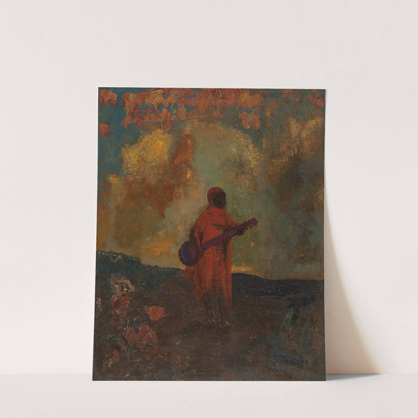Arabe musicien by Odilon Redon