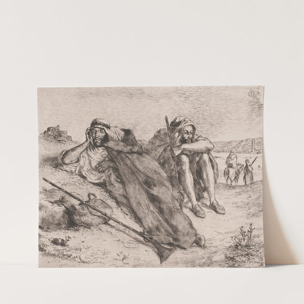 Arabere fra Oran (1833) by Eugène Delacroix