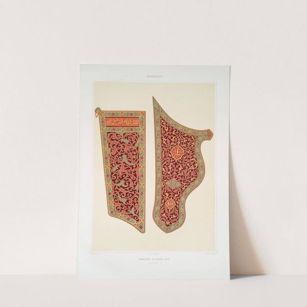 Arabesques; carquios & porte-arc (XVIe. siècle); 1 by Émile Prisse d'Avennes