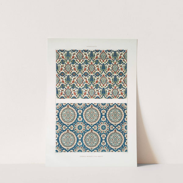 Arabesques; faïences murales d'un hanout by Émile Prisse d'Avennes