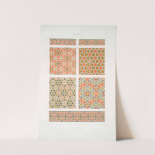 Arabesques; mosaïques murales (XVe. & XVIe. siècles) by Émile Prisse d'Avennes