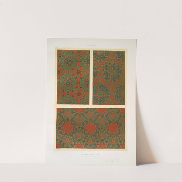 Arabesques; spécimens de plafonds; dispositions de dodécagones étoilés by Émile Prisse d'Avennes