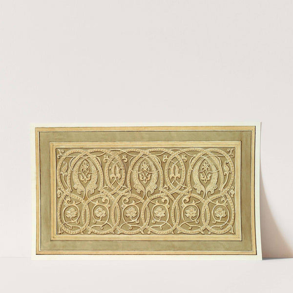 Arabian Ornament II (ca 1900) by Elizabeth A. Nedwill